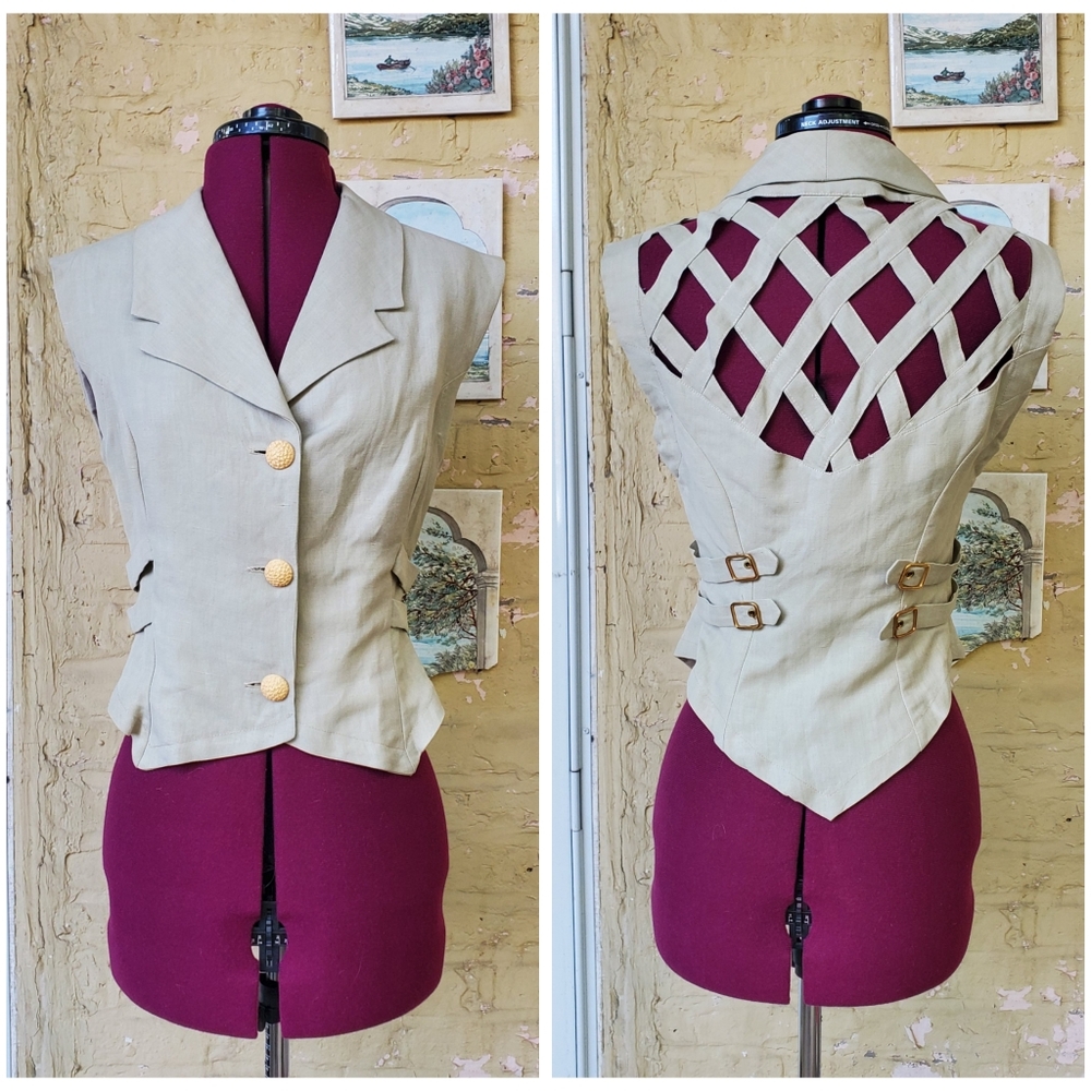 Vintage Gianna Oddi top / vest